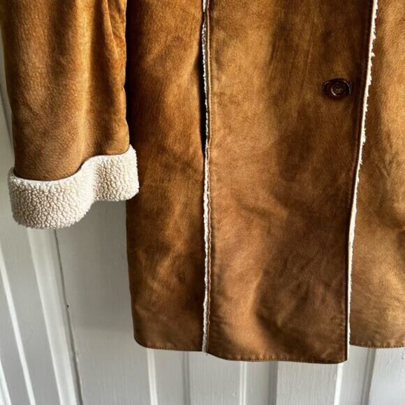 Vintage Gallery Suede Leather Penny Lane Coat - Picture 5 of 7